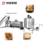 Organic Nut Butter Making Machine Full Production Line with CE Certification - Grinding Machine - foodmachtech